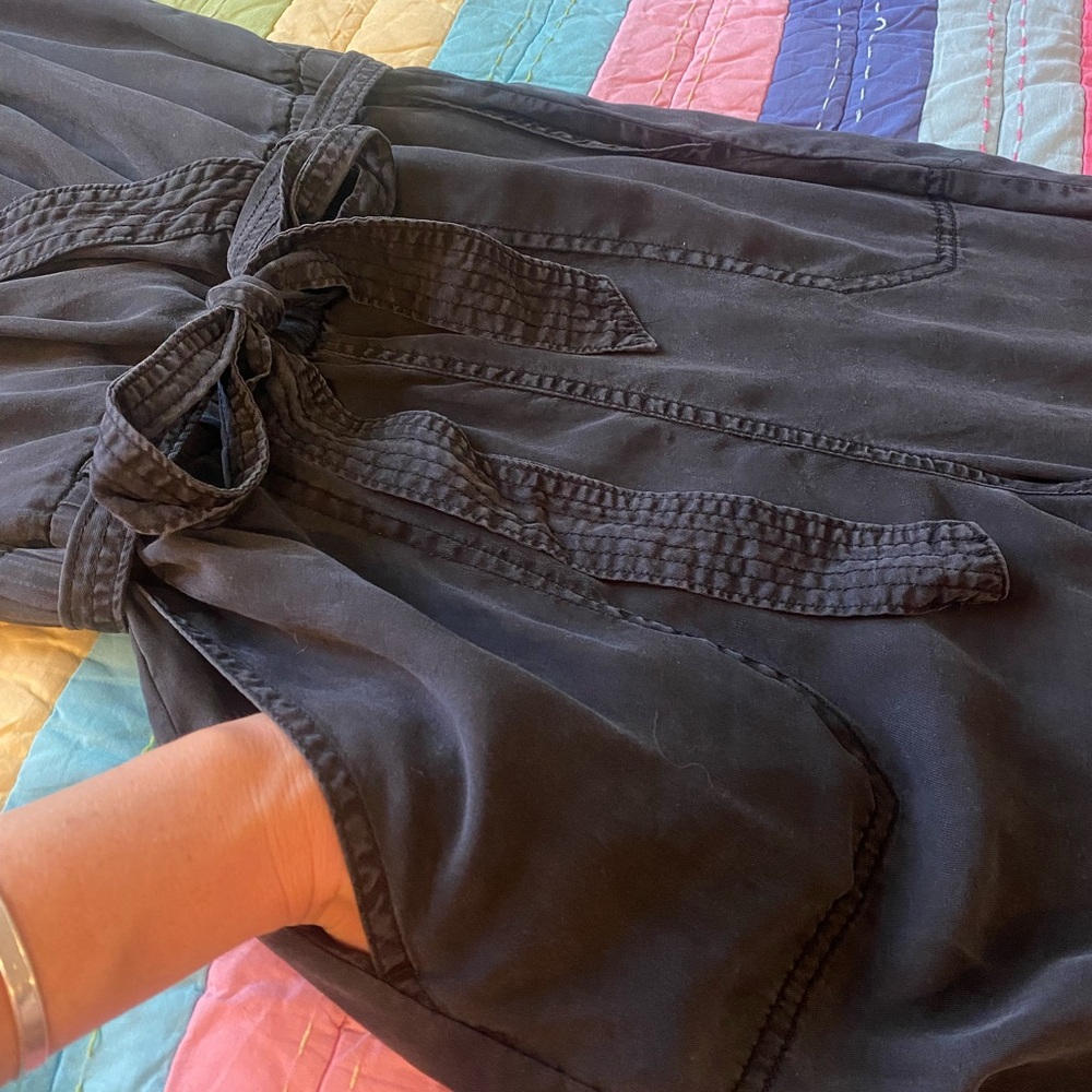 Abercrombie‎ & Fitch Charcoal Ankle Jumpsuit - Picture 6 of 9